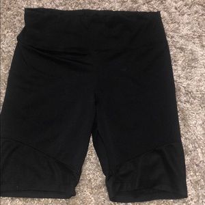 Fashion nova size large biker shorts